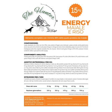 Gluten Free ENERGY MAIALE e RISO