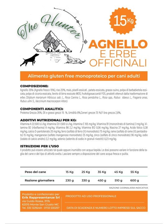 Gluten Free AGNELLO e ERBE OFFICINALI