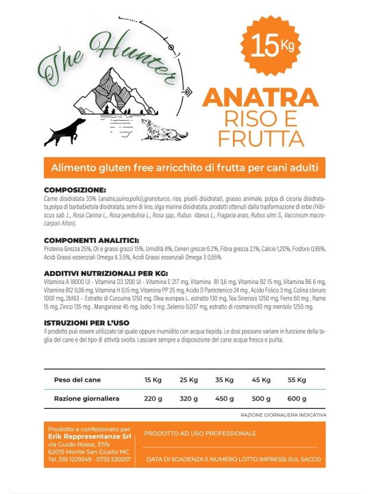 Gluten Free ANATRE e RISO e FRUTTA