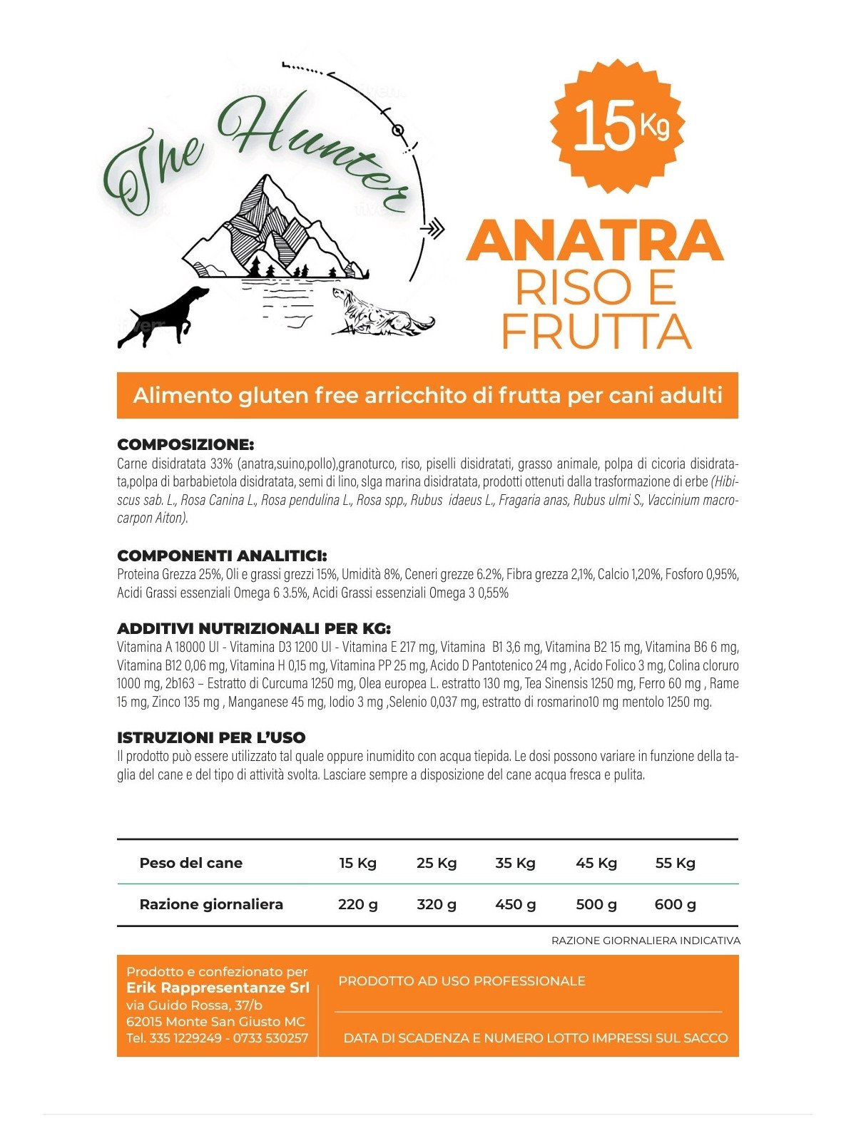 Gluten Free ANATRE e RISO e FRUTTA