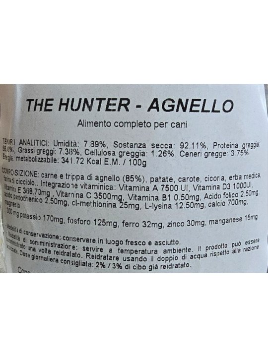 CARNE ESSICCATA DI AGNELLO 250 gr