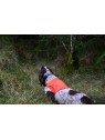 PETTORINA ALTA VISIBILITA' THE HUNTER PET FOOD  COLOR ARANCIO FLUO