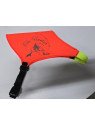 PETTORINA ALTA VISIBILITA' THE HUNTER PET FOOD  COLOR ARANCIO FLUO