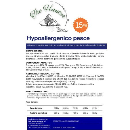 HYPOALLERGENICO AL PESCE