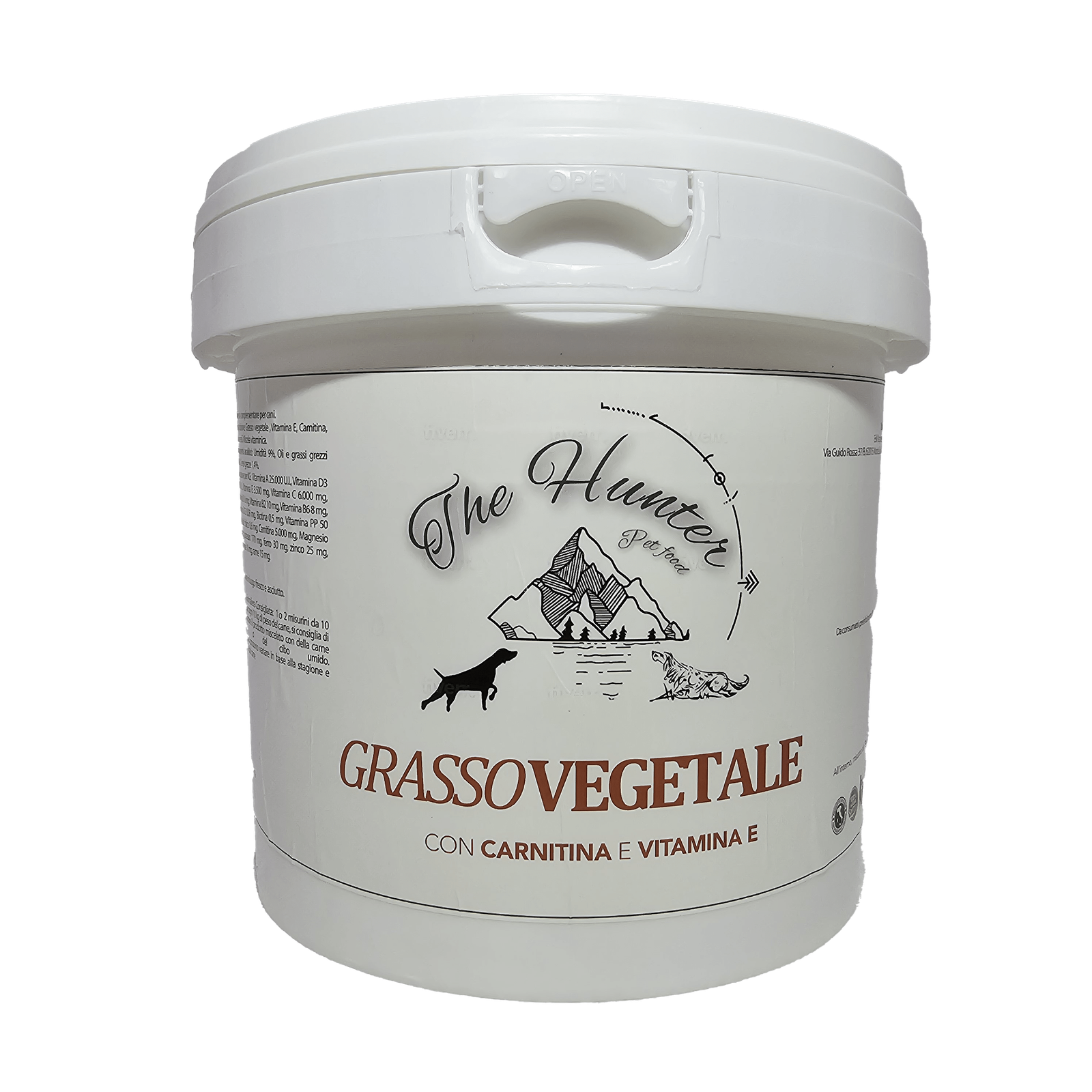 Grasso Vegetale in Polvere - complemento energetico confezione grande