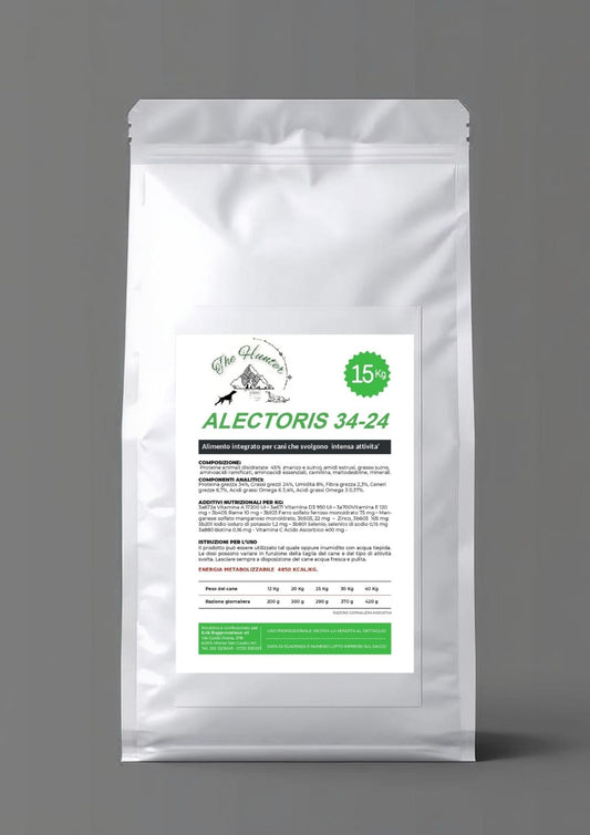 Alectoris 34-24 - Croccette con carnitina e aminiacidi essenziali sacco