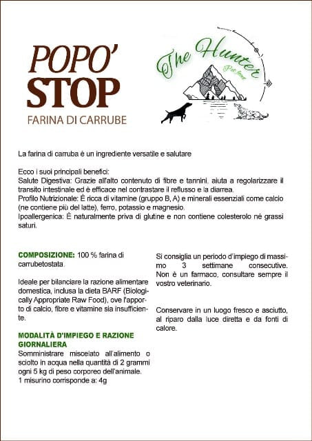 Popò Stop etichetta